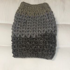 Hand Crafted Crochet Chunky Dog Sweater